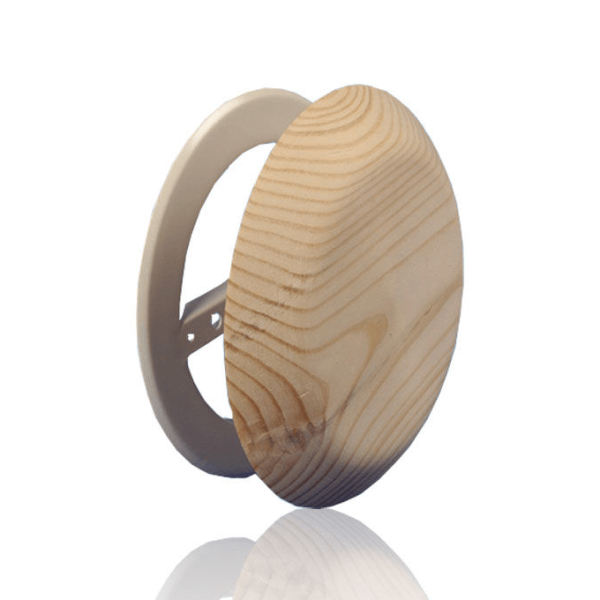 d.100 / Анемостат - диффузор деревянный d.100 Европластик