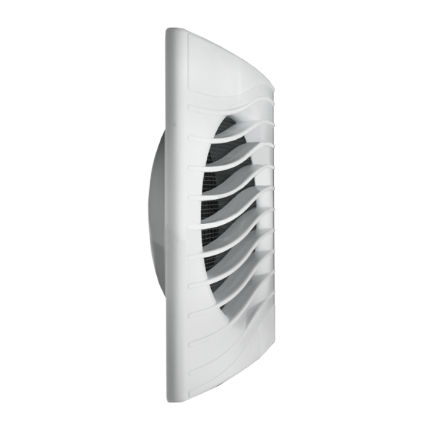 06601 / Стеновая решетка 150х150 мм СЕРИЯ FALA + сетка, HARDI