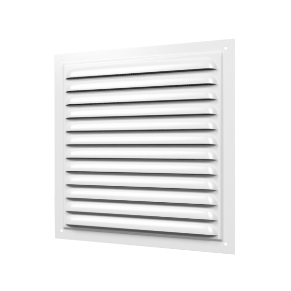 1515МЭ / Стальная решетка 150х150мм (белая), ЭРА