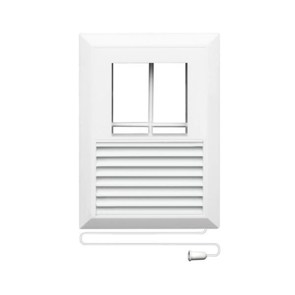 05800 / Стеновая решетка 175х250 мм + вентвход 90х90мм + жалюзи, HARDI