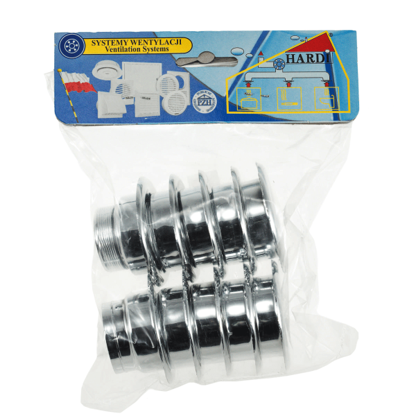 05509 / Дверная решетка d.40мм серебро (втулка), HARDI