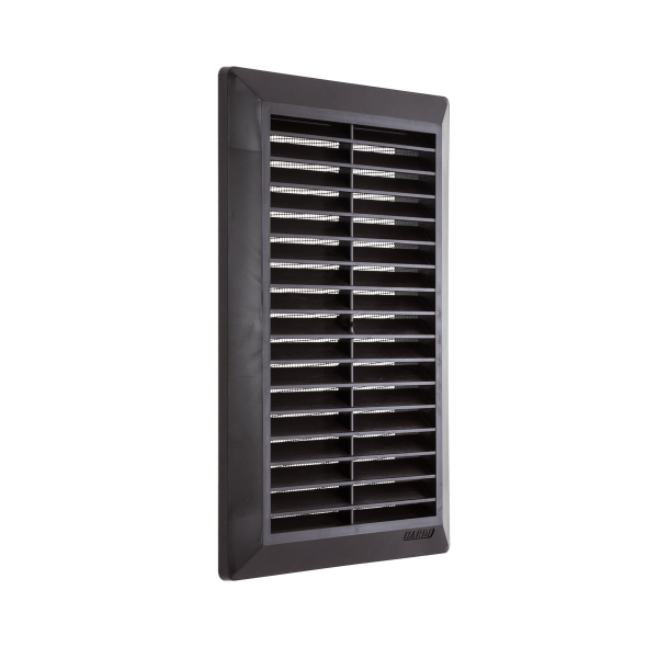 01904 / Стеновая решетка 180х250 мм КОРИЧЕВАЯ, HARDI