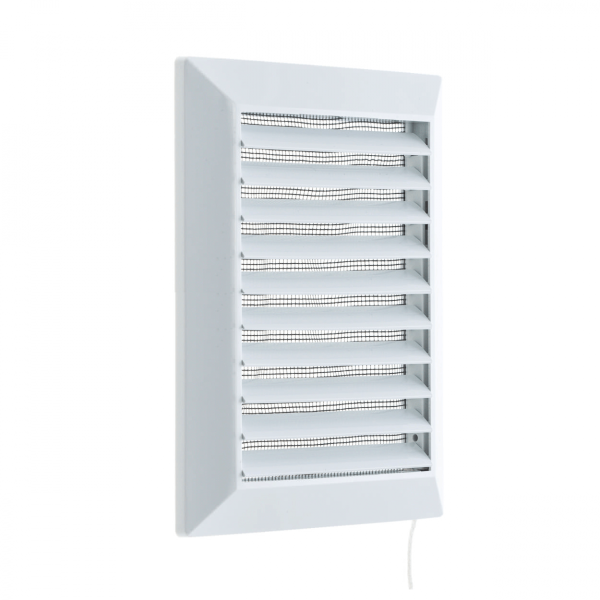 10131 / Стеновая решетка с жалюзи 150х200 мм, HARDI