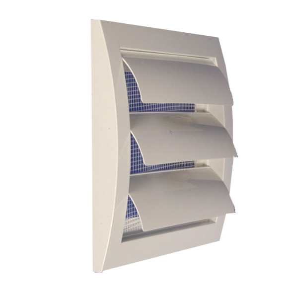 N10Z / Фасадная решетка 148х153 мм (гравитационные наружные жалюзи), Europlast