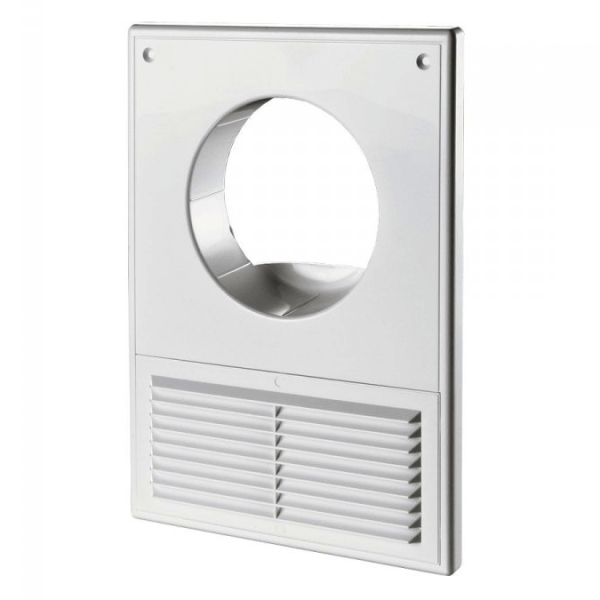 МВ 125Кс АБС / Вентрешетка 180х250мм / d.125мм (КУХОННАЯ), Vents