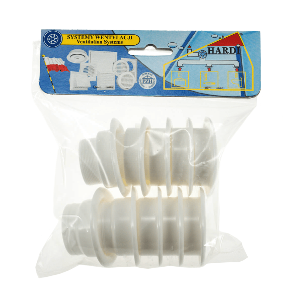 05500 / Дверная решетка d.40мм белая (втулка), HARDI