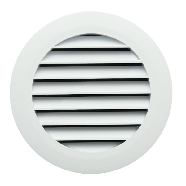 03480 / Круглая стеновая решетка d.80мм ECONOMY, HARDI