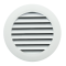 03480 / Круглая стеновая решетка d.80мм ECONOMY, HARDI