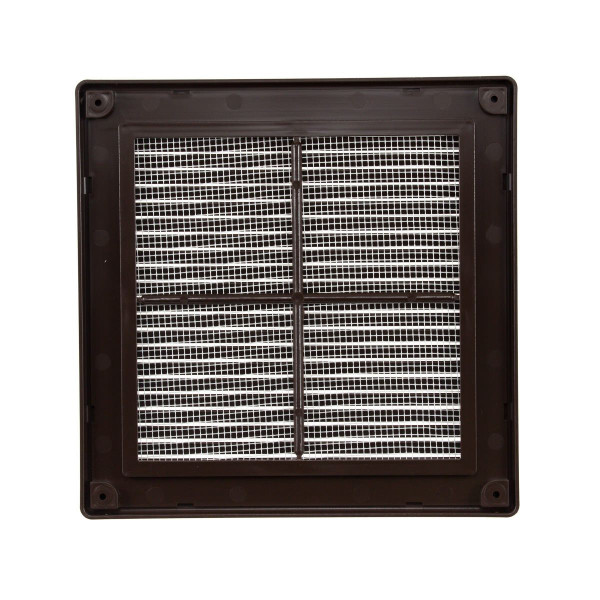 Решетка STORM разборная 150х150 мм (коричневая)