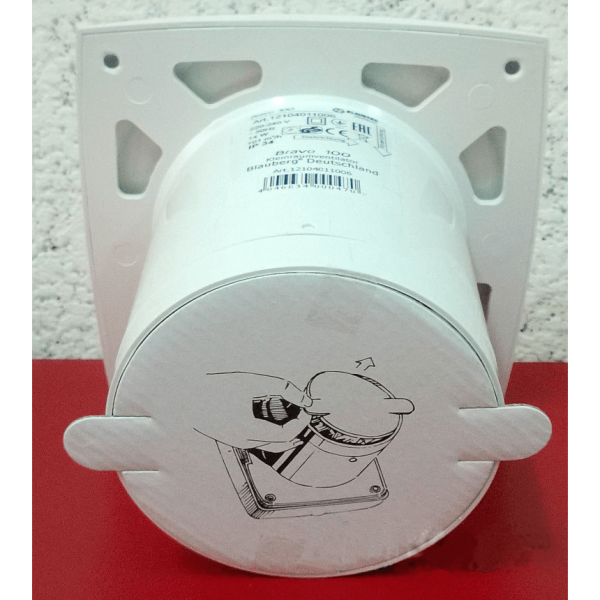 BRAVO 100S / Вентилятор с включателем бытовой BLAUBERG d.100