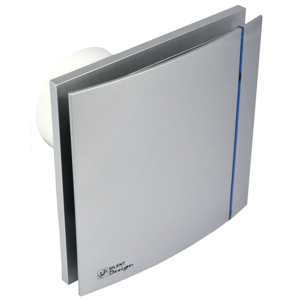 Вентилятор SILENT-100 CMZ SILVER DESIGN (Шнурковый выключатель)