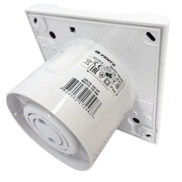 МФ 100 / Вентилятор осевой d.100мм белый, VENTS