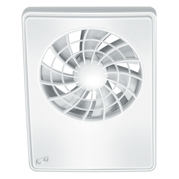 EASYFAN 100-125 / Вентилятор осевой накладной d.100 / d.125 мм белый, VENTS (Базовая модель)