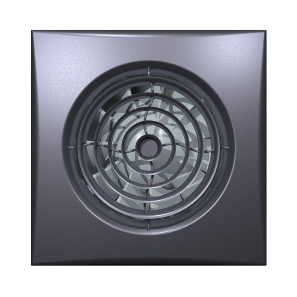 AURA 4C Dark gray metal / Вентилятор осевой d.100 DiCiTi (подшипник)