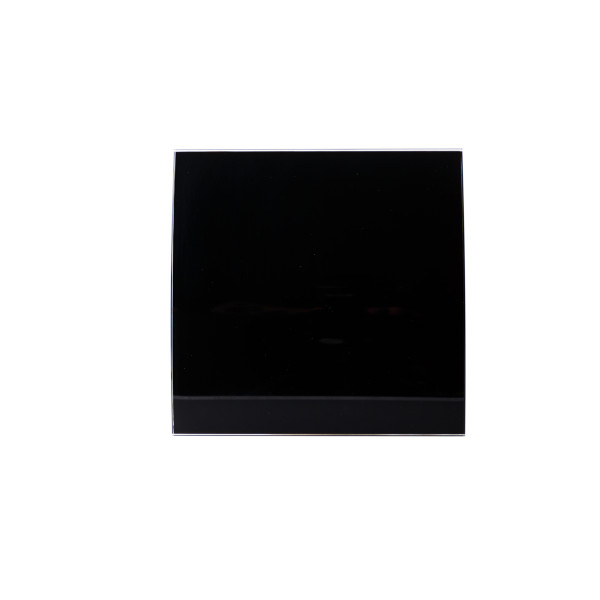Вентилятор вытяжной Awenta System+ Silent 100T Escudo Glass Czarny Polysk / KWS100T-PEGB100P