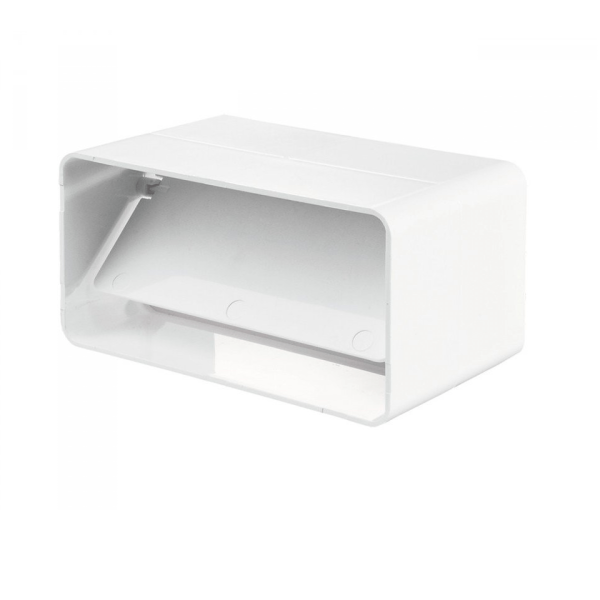 110*55 / Соединитель с клапаном для плоских воздуховодов 55х110 мм, ЭРА