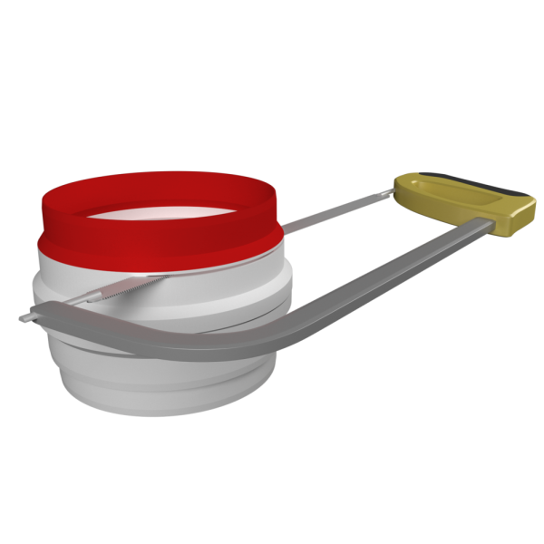 150*160 / Соединитель круглых каналов для сбора конденсата d.150/160, ЭРА