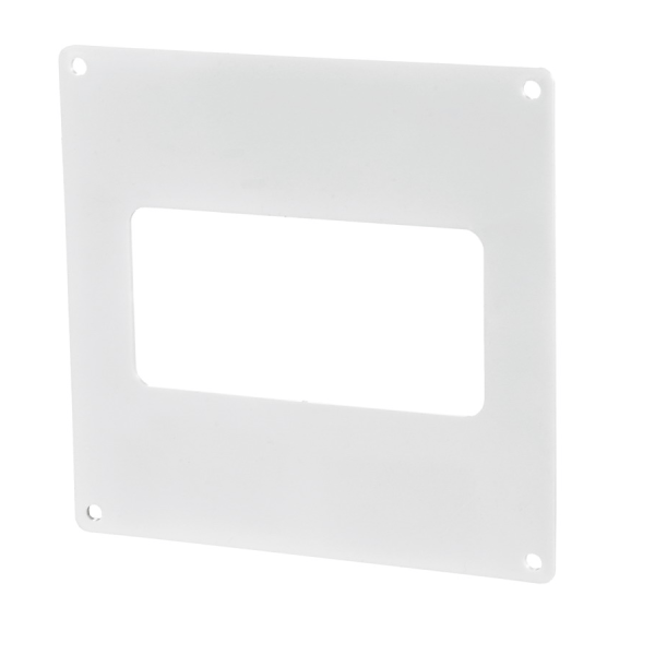 110*55 / Пластина настенная для плоских воздуховодов 55х110 мм